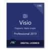 Microsoft Visio 2019 Pro Online 1 PC