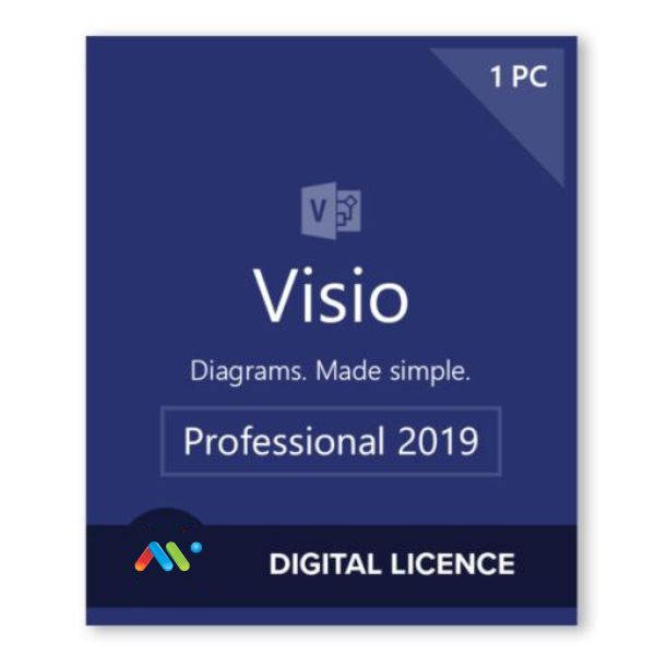 Microsoft Visio 2019 Pro Online 1 PC