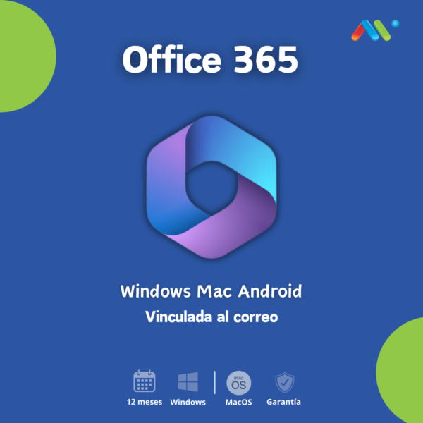 Office 365 Personal | 5 Dispositivos 1 TB De Almacenamiento