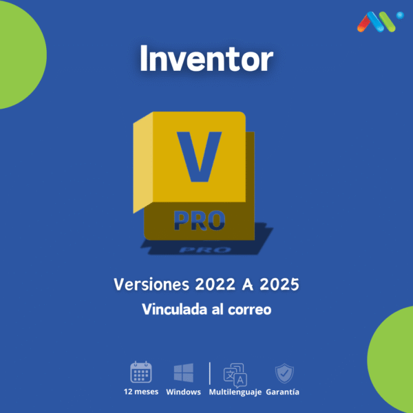 Inventor EDU 2023 - 2026 - 12 Meses de suscripción